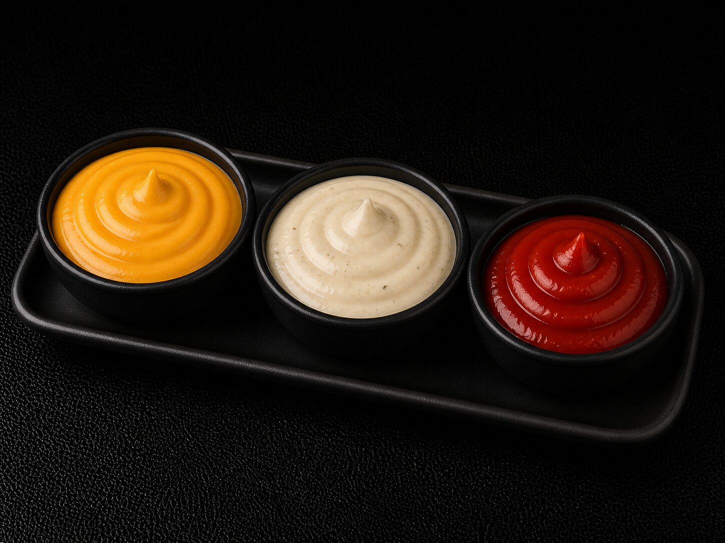 صوص جبن او كاتشب او ثوم